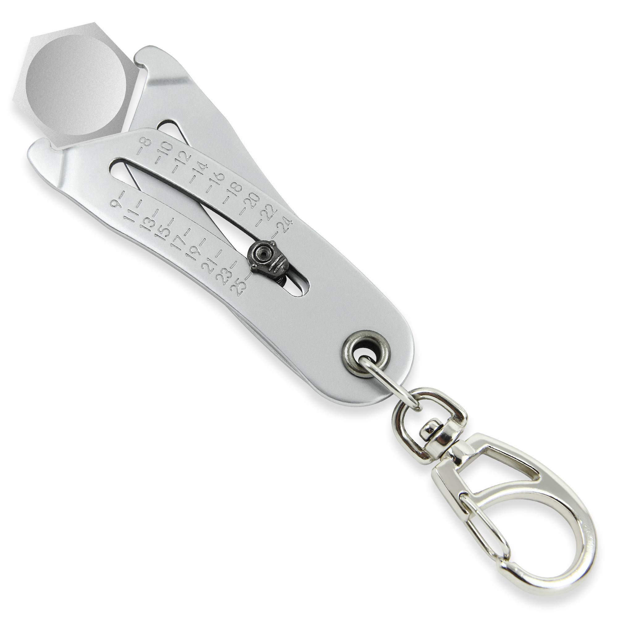 Tradespro Nut and Bolt Head Sizer Gauge, SAE 5/16